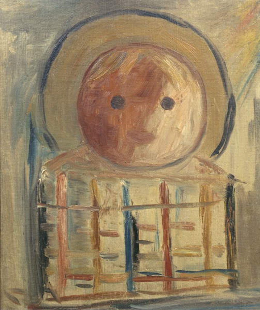 Detail of Imaginary Head of an Infant, c.1925-32 by Tadeusz Makowski
