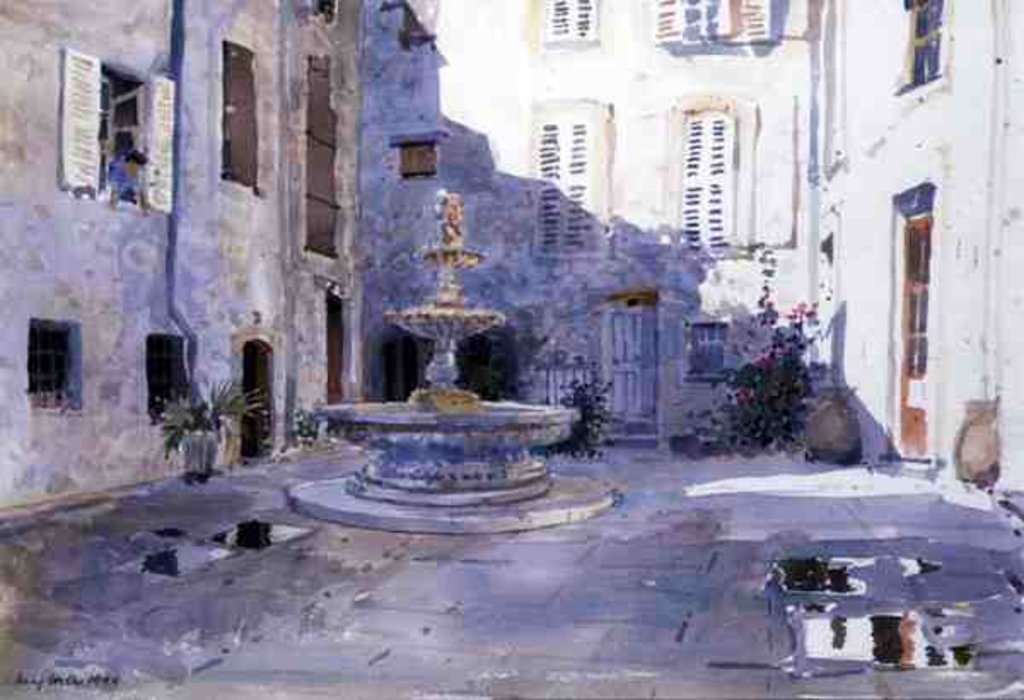 Detail of After Rain, Tourrette, 1993 by Lucy Willis