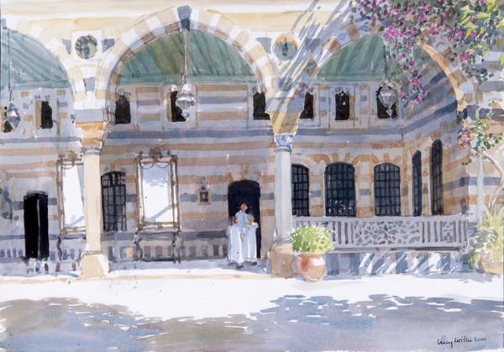 Detail of Al'Azem Palace, 2010 by Lucy Willis