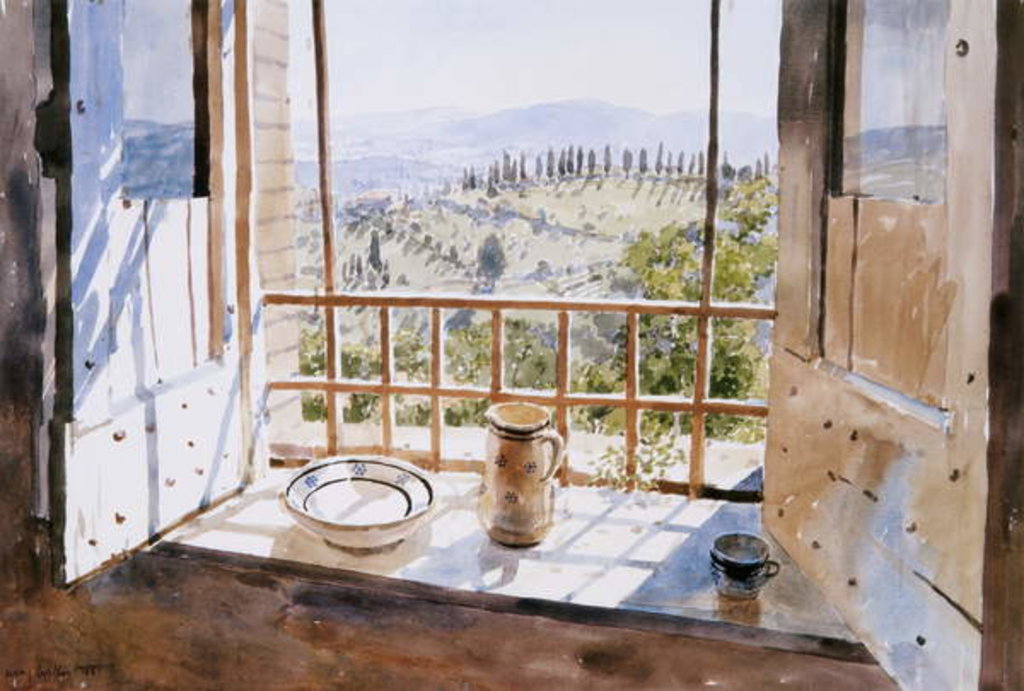 Detail of View from a Window, 1988 by Lucy Willis