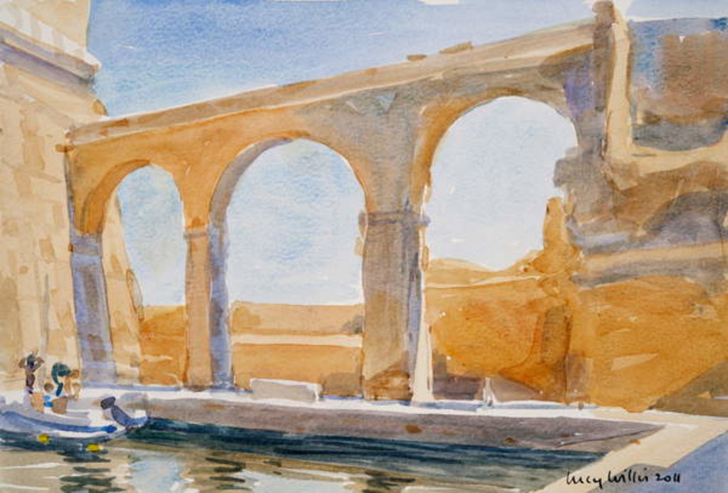 Detail of Saint Angelo, 2011 by Lucy Willis