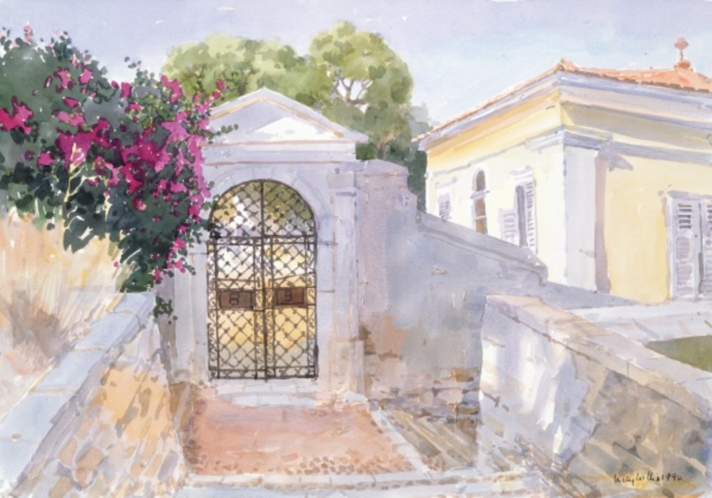 Detail of Evening, Hroussa, 1994 by Lucy Willis