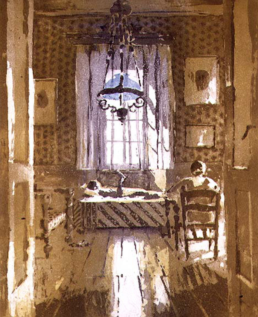 Detail of The Midday Hour, 1993 by Lucy Willis