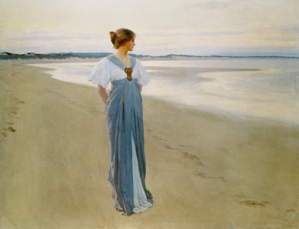 Detail of The Seashore, 1900 by William Henry Margetson