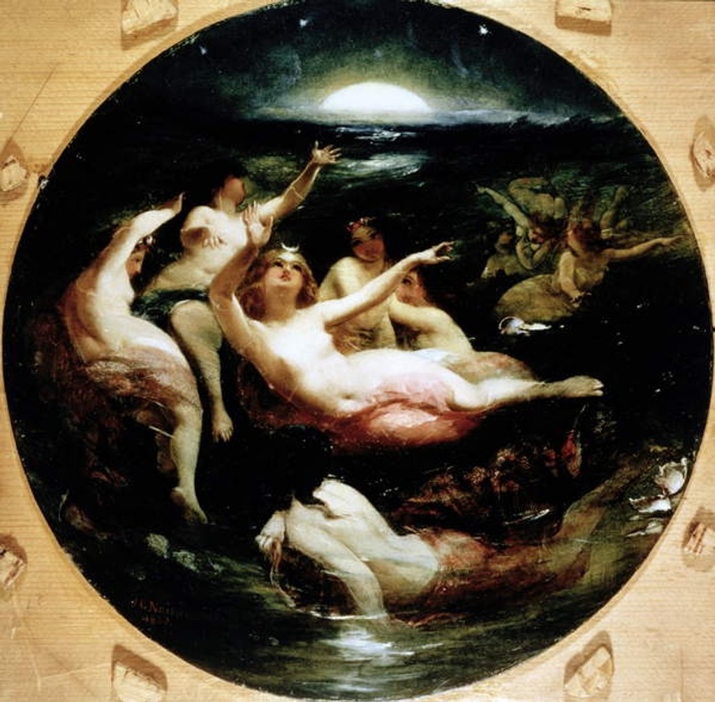 Detail of Diana and Her Nymphs, 1850 by John George Naish