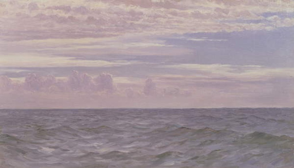 Detail of Seascape by Charles Parsons Knight