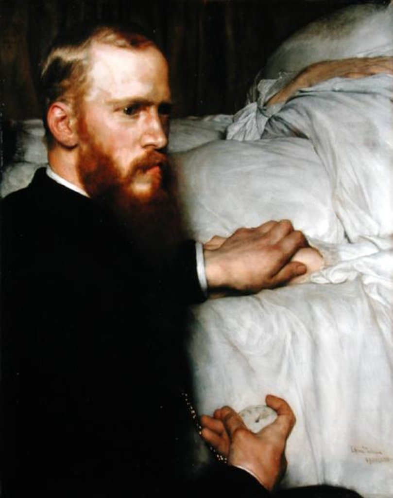 Detail of Portrait of Dr Washington Epps, My Doctor, May 1885 by Lawrence Alma-Tadema