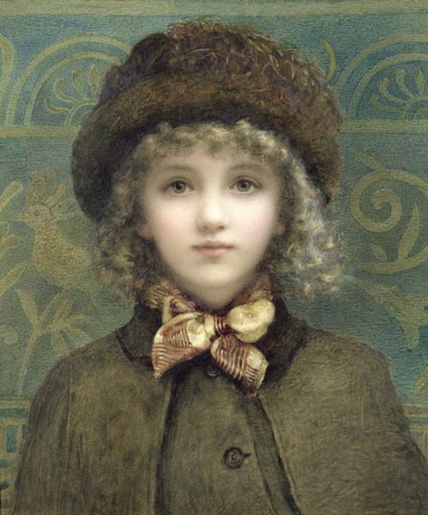 Detail of She is Witty to Talk With by Helen Jackson