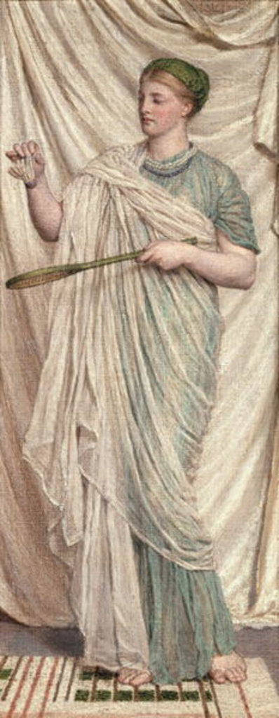 Detail of Shuttlecock by Albert Joseph Moore