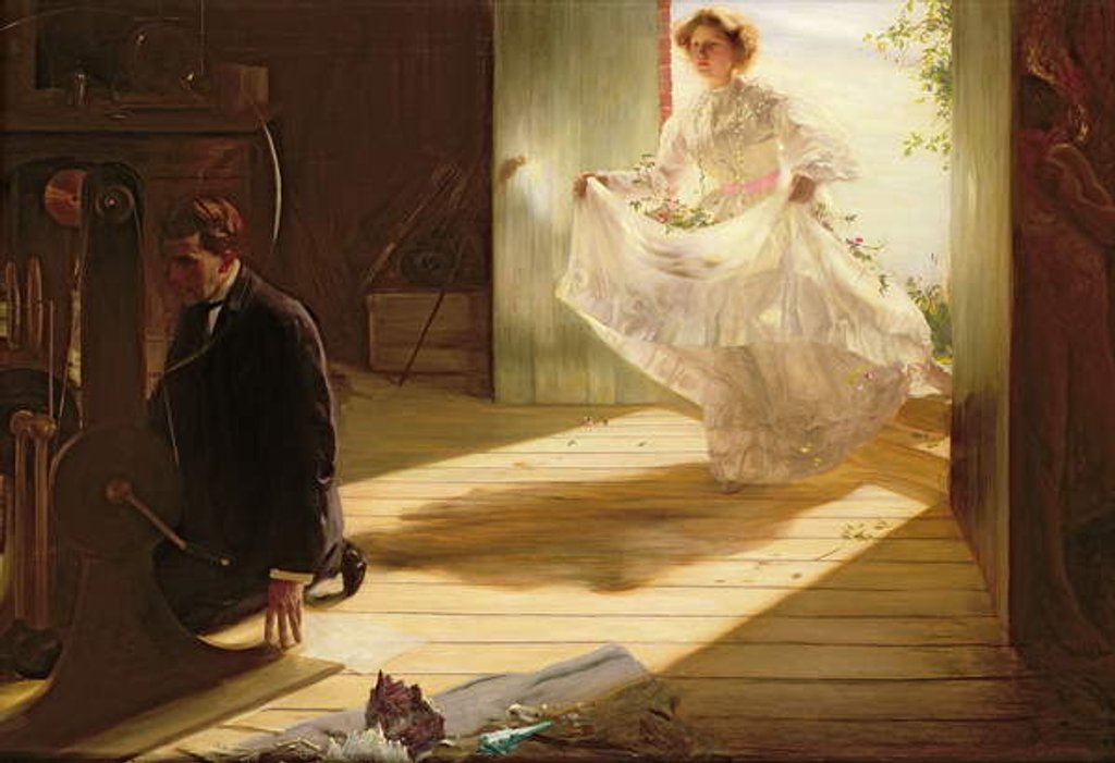 Detail of Untitled, 1898 by Charles Sims