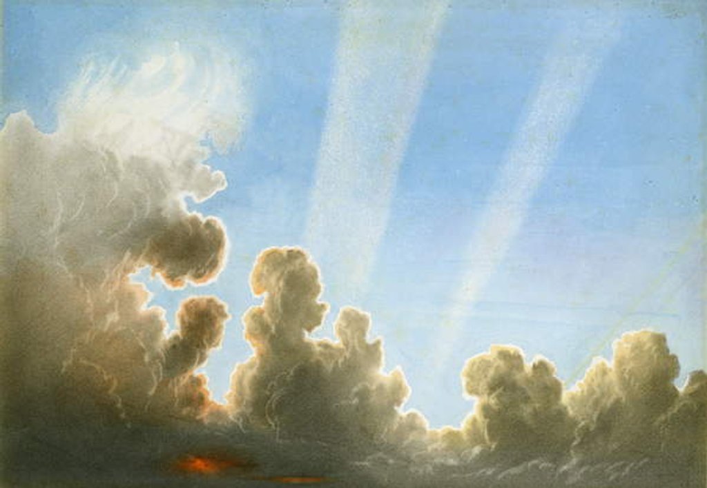 Detail of Thunderstorm Passing over the Black Country, Sunset by Frederick Joseph Butler Lines