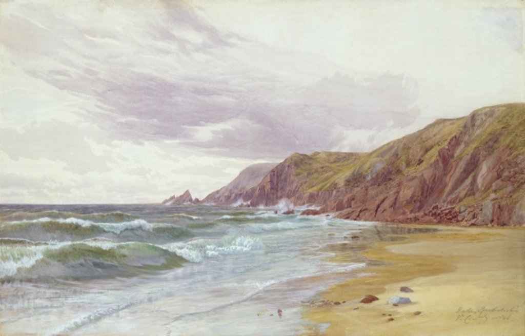 Detail of Dale, Pembrokeshire, July 1866 by George Vicat Cole