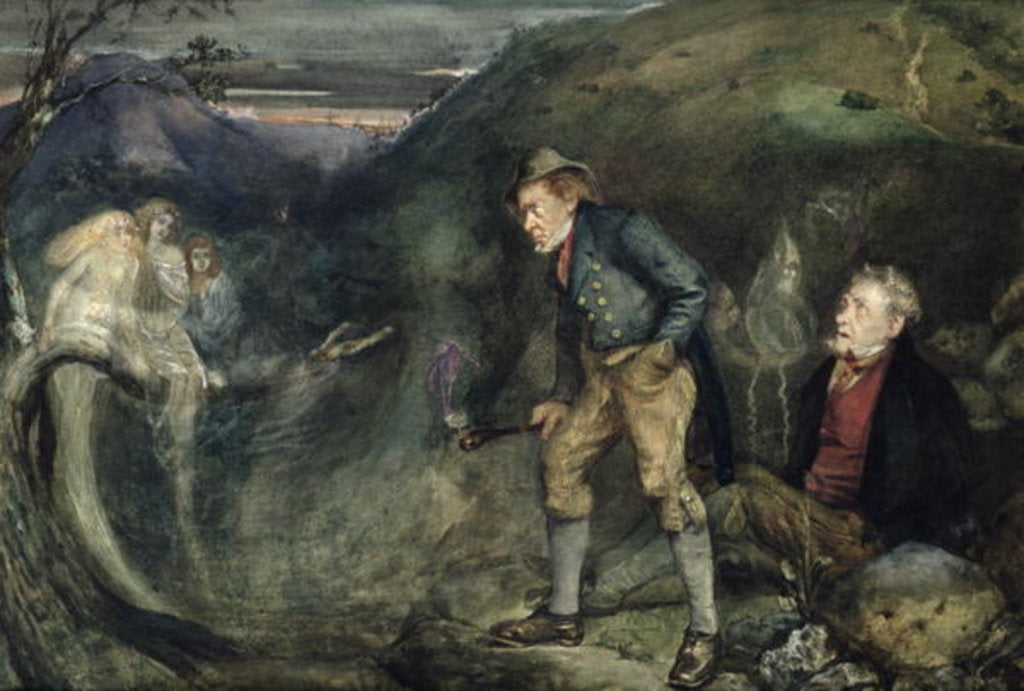 Detail of The Wake by John Anster Fitzgerald