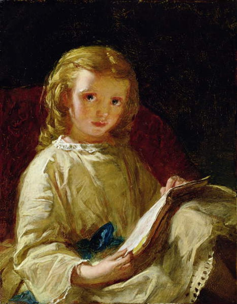 Detail of Reading by Alexander Johnston