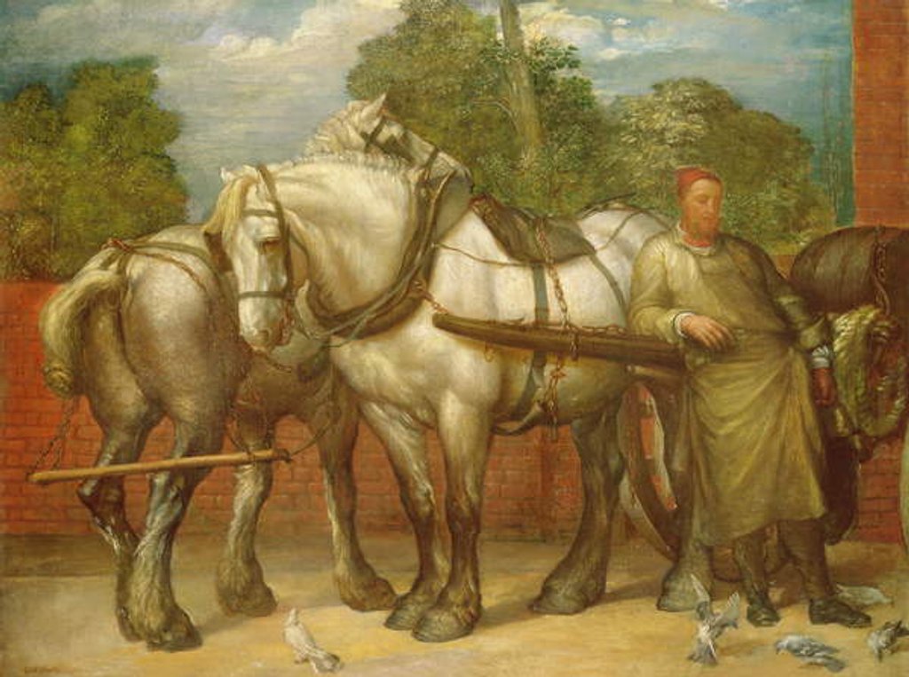 Detail of The Noonday Rest by George Frederic Watts