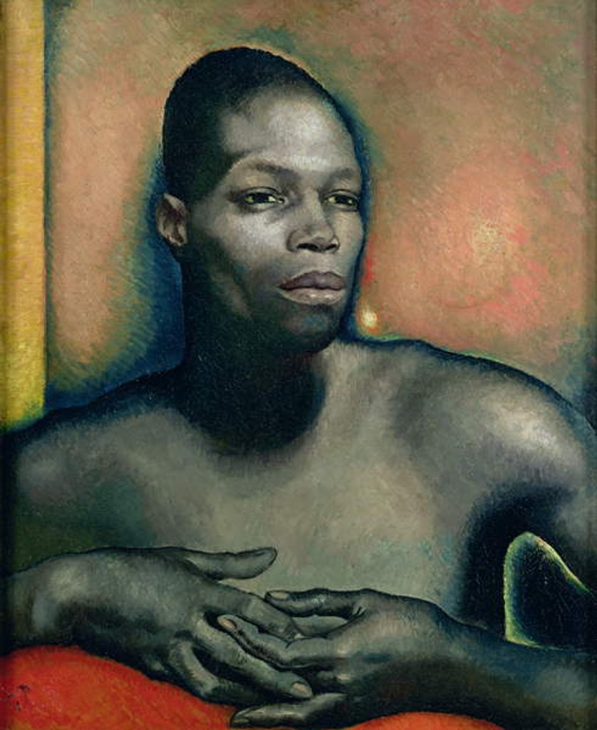 Detail of Study of a Negro by Glyn Warren Philpot