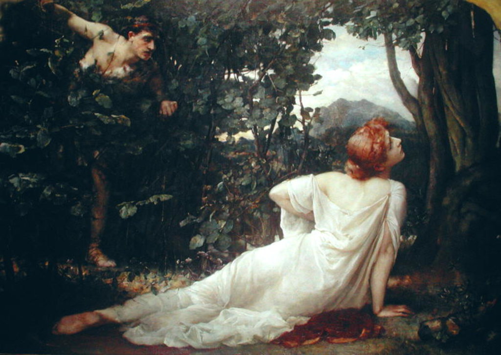 Detail of Procris by Henrietta Rae