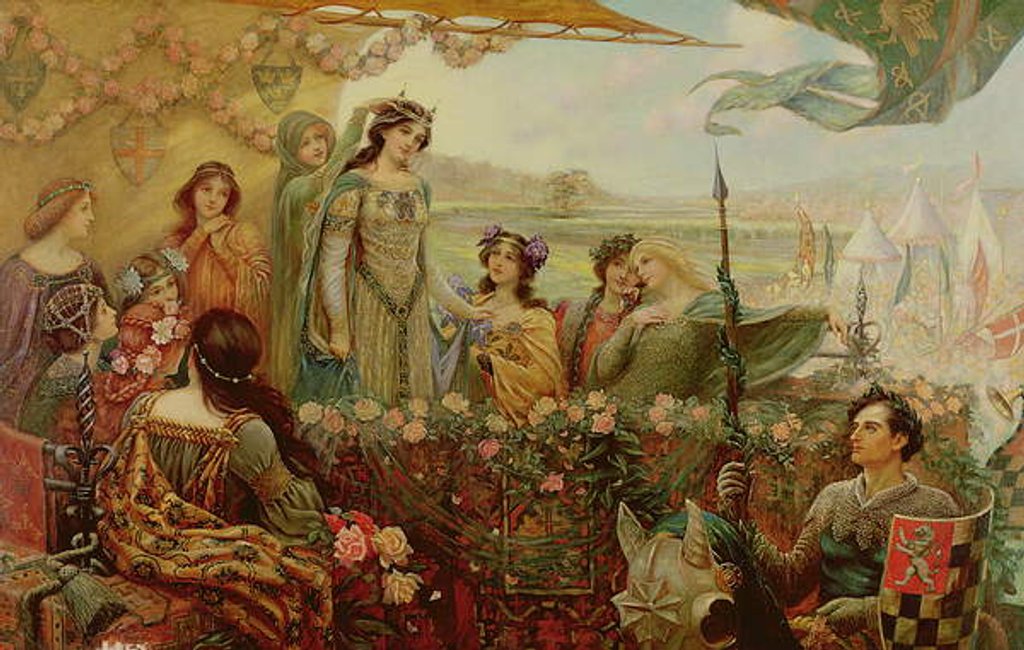 Detail of The Tournament by Polly Clarke