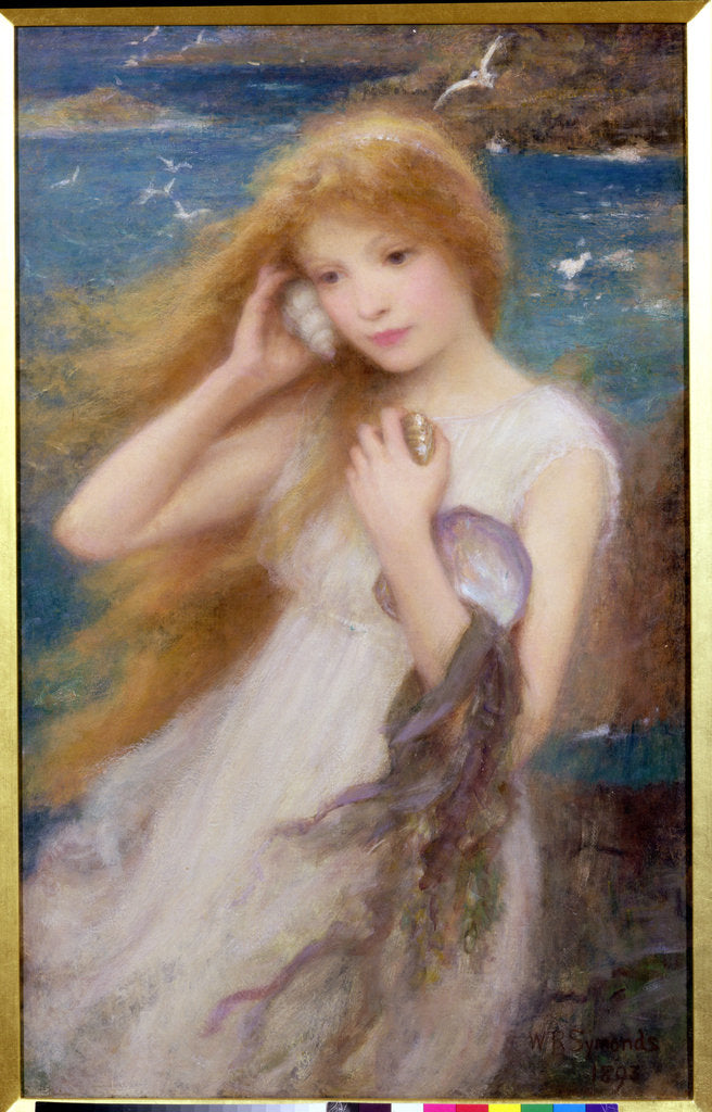 Detail of Sea Nymph, 1893 by William Robert Symonds