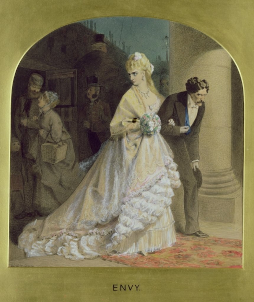 Detail of Envy by Adelaide Claxton