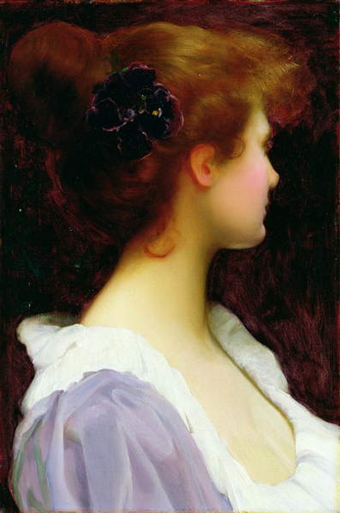 Detail of Faith by William Henry Margetson