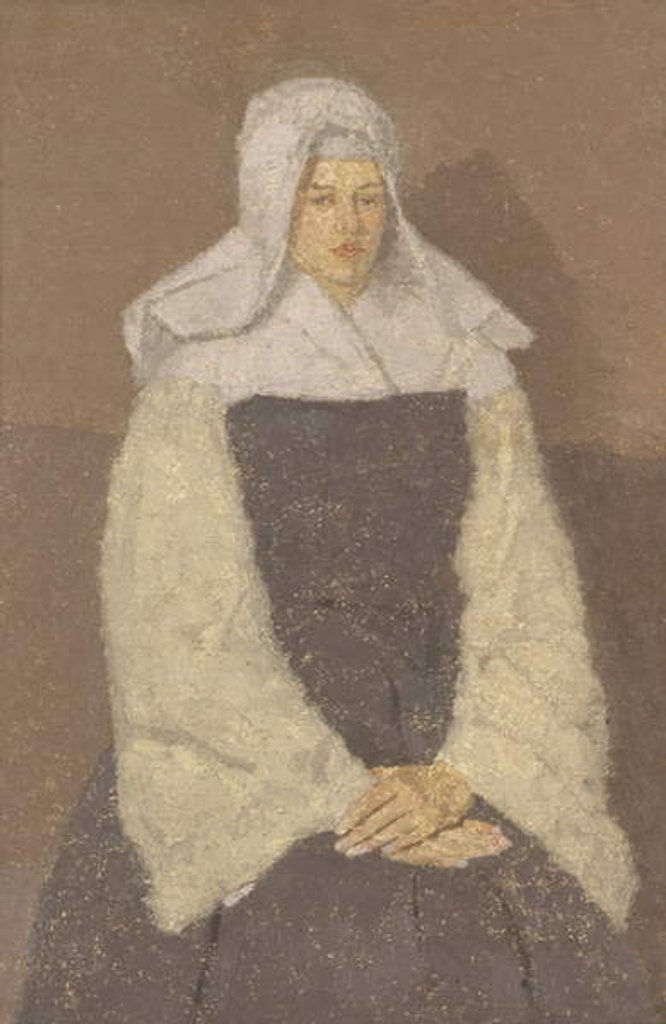 Detail of Young Nun by Gwen John
