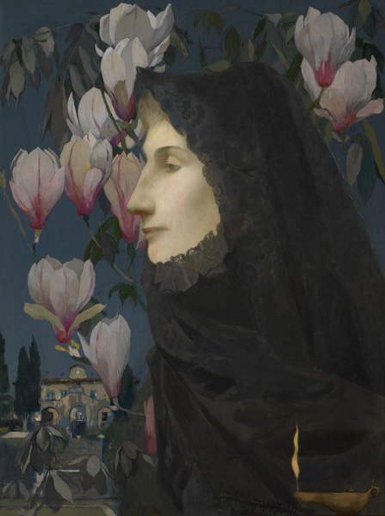 Detail of Lady Paget by James Kerr-Lawson