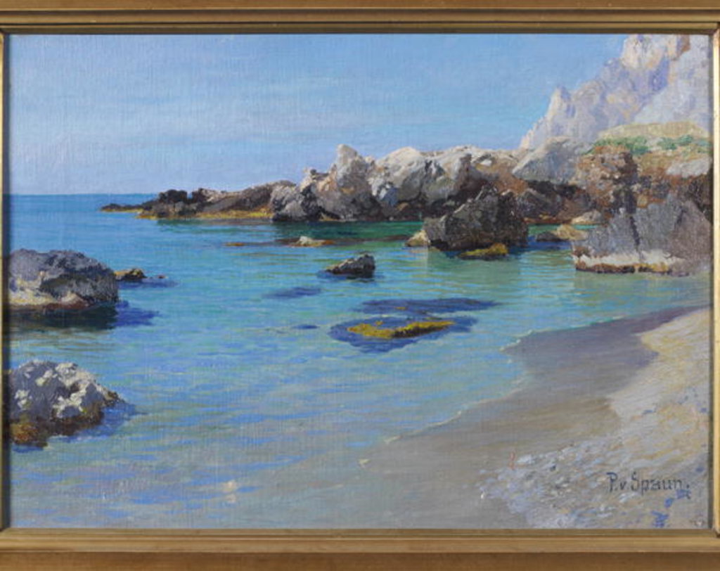 Detail of Capri by Paul von Spaun