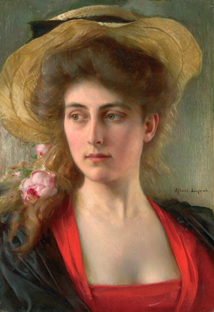 Detail of Elegante by Albert Lynch