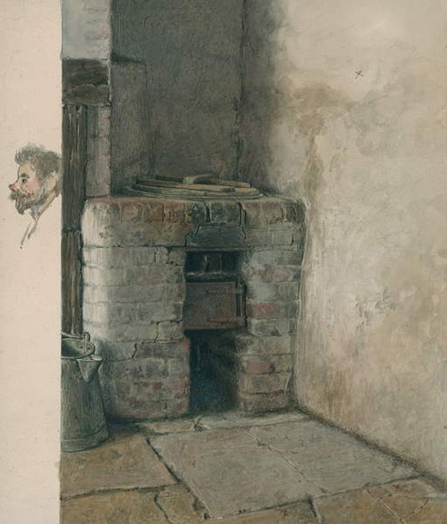 Detail of The Cold Hearth by Violet Linton