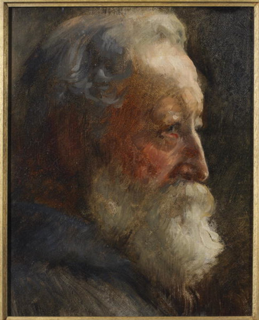 Detail of Head of a Man by English School