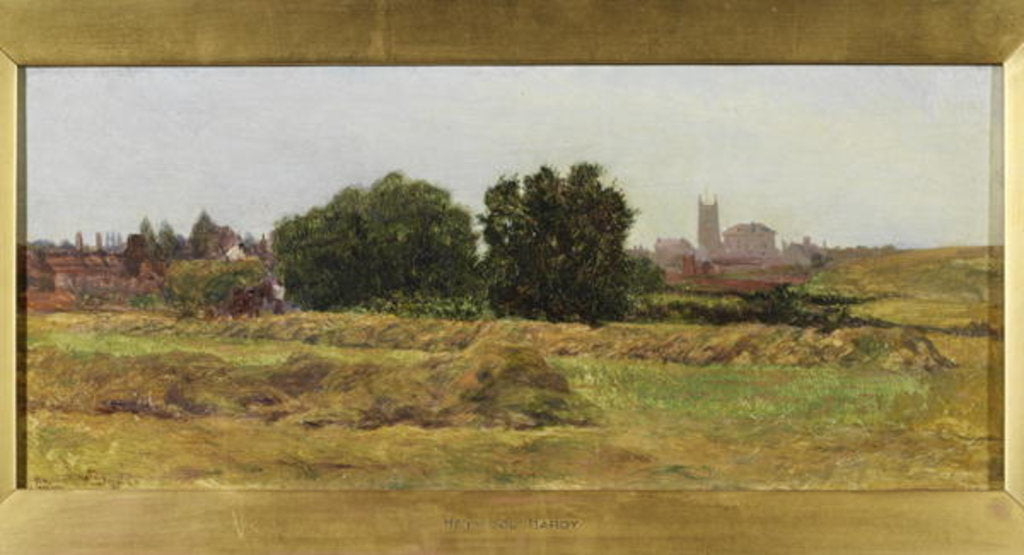 Detail of Keynsham, Gloucestershire by Heywood Hardy