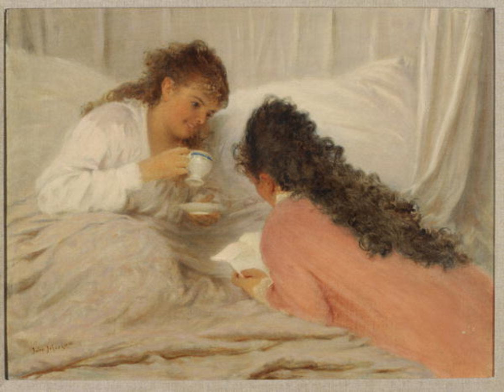 Detail of A Letter from Edwin by John Morgan