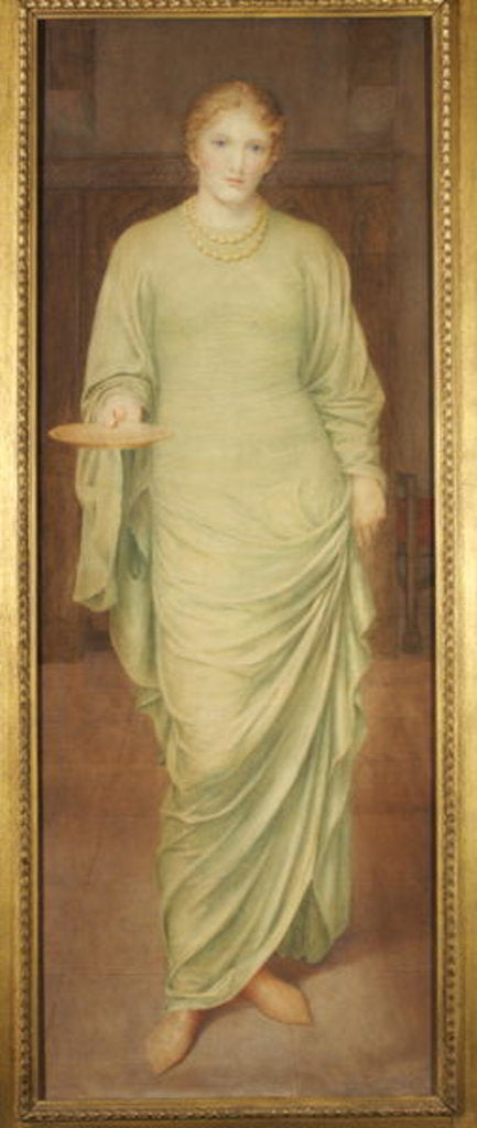 Detail of Enid, 'And seeing her so sweet and serviceable' by Alice M. Scott