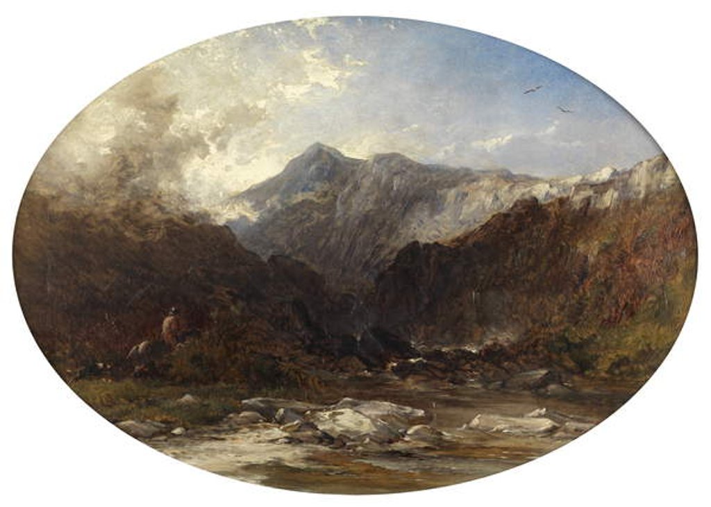 Detail of Rider with a Dog by Edmund John Niemann