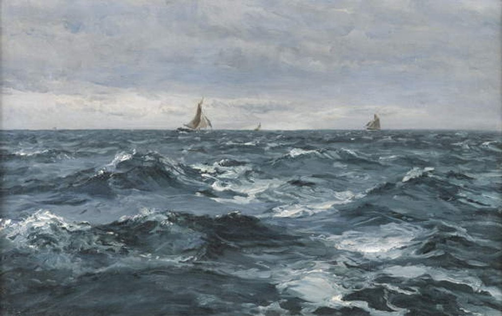 Detail of Sail on a Rough Sea by Henry Moore