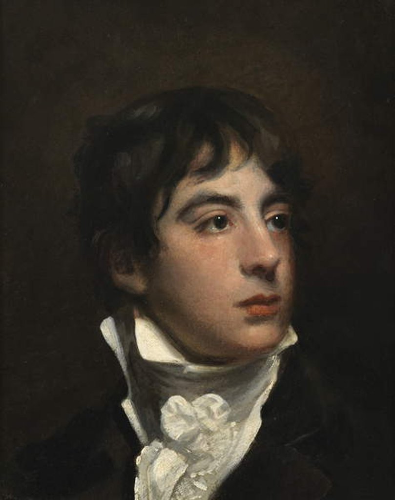 Detail of Robert Burns by James Drummond