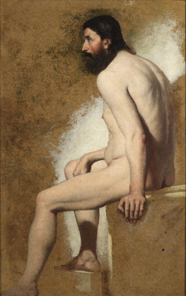 Detail of Nude by William Dyce