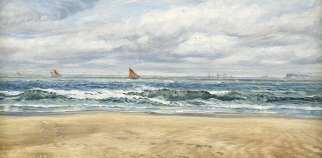 Detail of Tenby, 1879 by John Brett