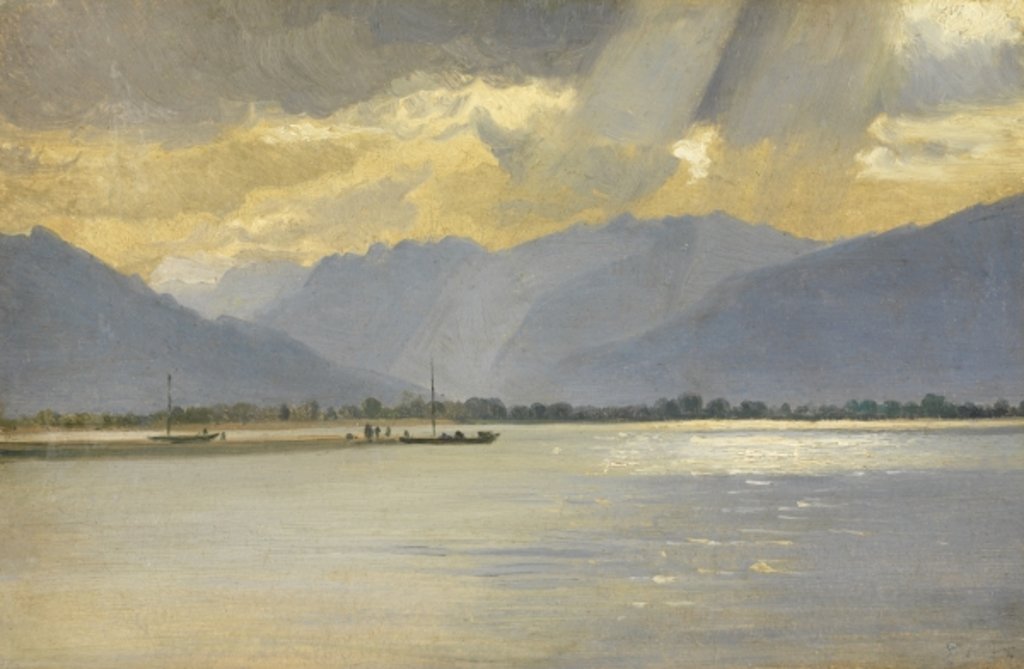 Detail of A Mountain Landscape by Italian School