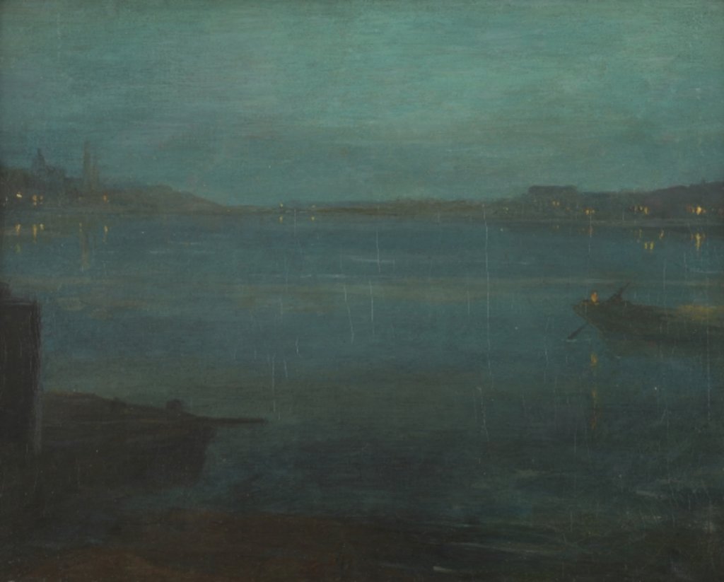 Detail of Nocturne from Greaves Boat Yard by Walter Greaves