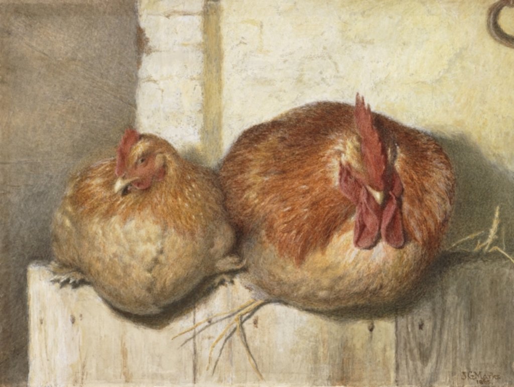 Detail of Forty Winks, 1865 by J.G. Marks