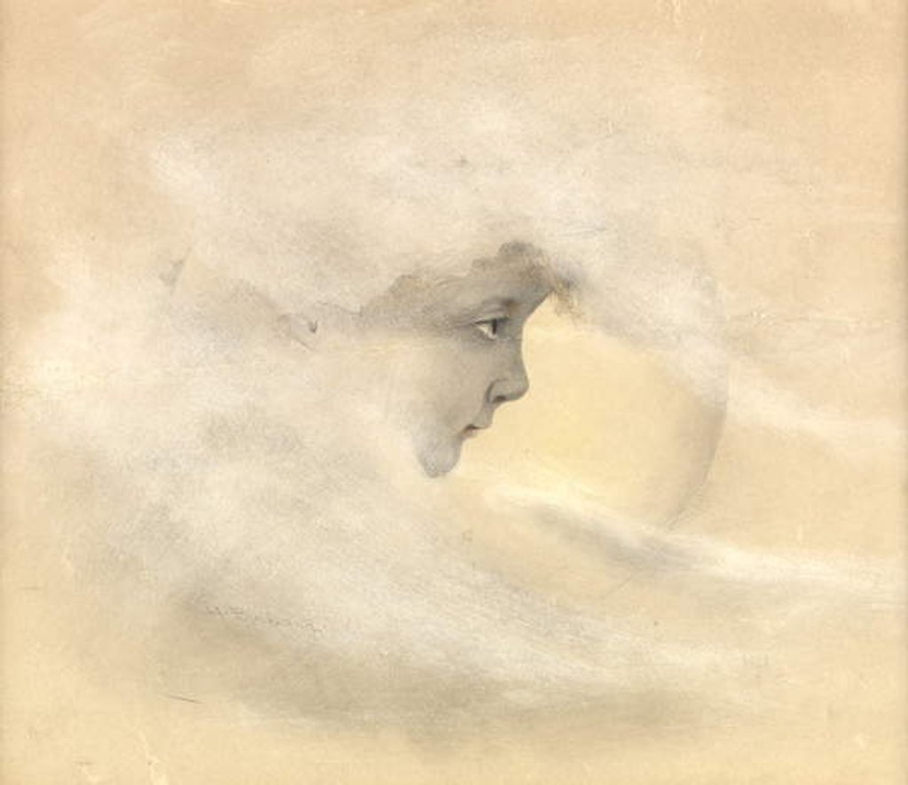 Detail of Peter Pan, or Boy in the Moon, c.1910 by Arthur Herbert Buckland