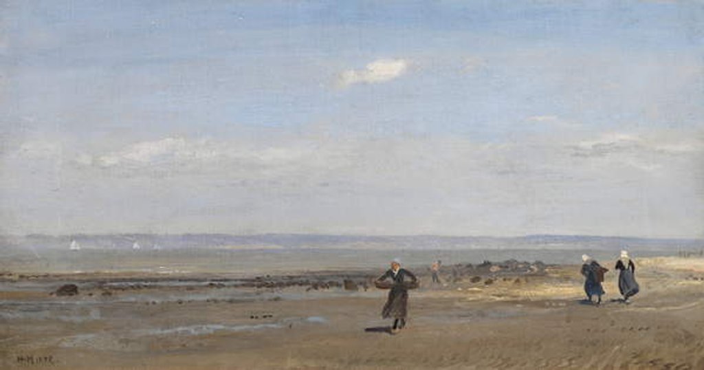 Detail of Women on the Beach at Low Tide by Henry Moore