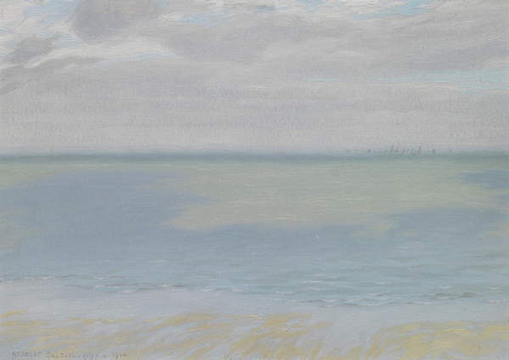 Detail of Study of Sky and Sea, 1924 by Herbert Dalziel