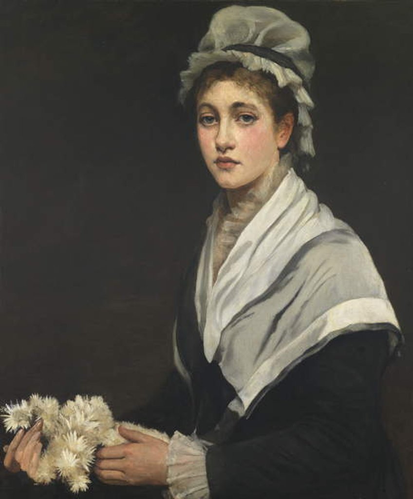 Detail of Margaret, 1896 by Louise nee Goode Jopling