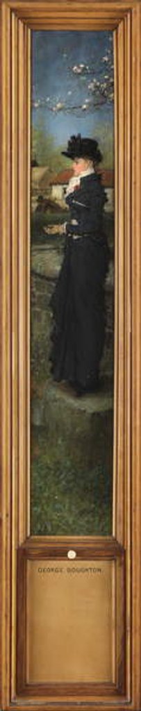 Detail of Ready for a Ride, or The Fair Equestrienne by George Henry Boughton