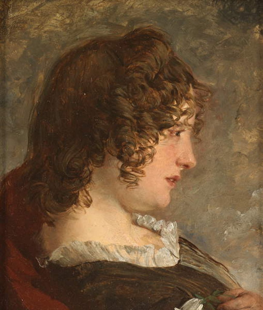 Detail of Maiden Meditation by William Fettes Douglas