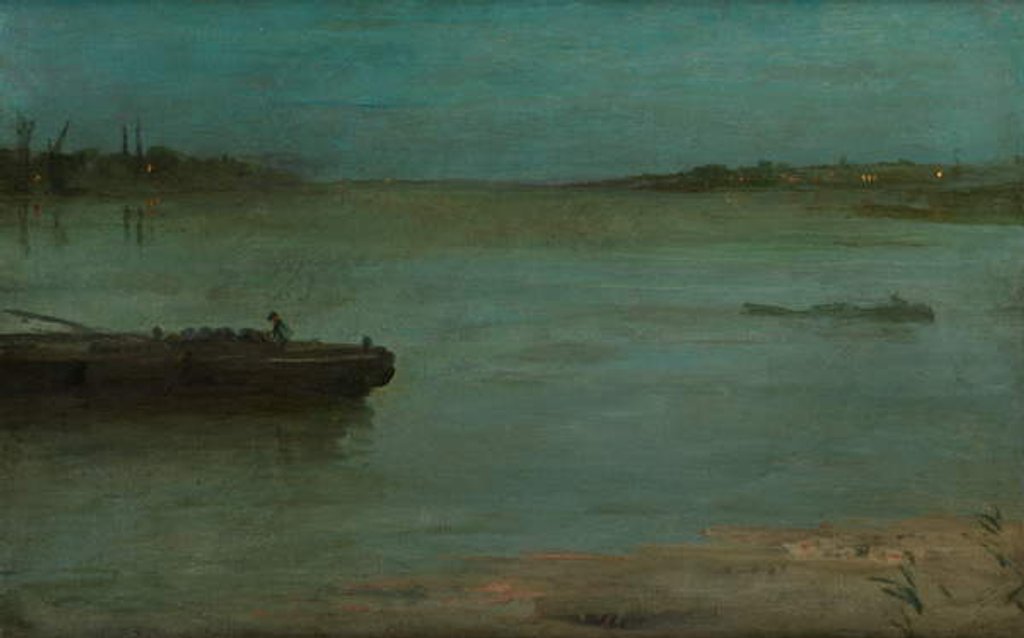 Detail of Cremorne Lights by Walter Greaves