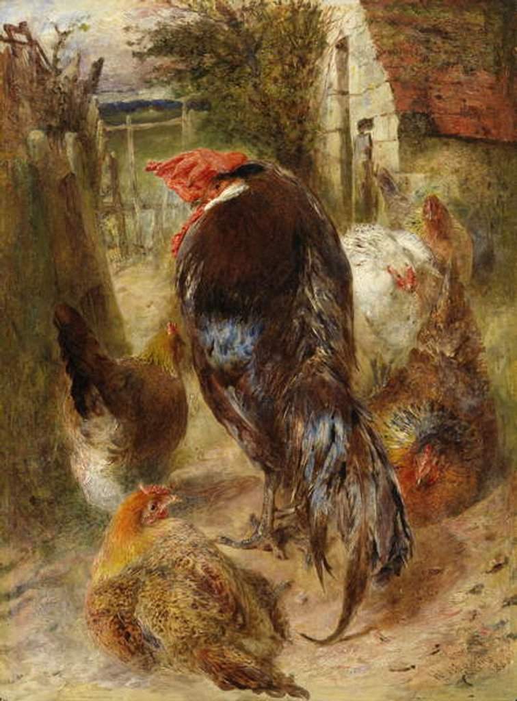 Detail of Foreign Airs and Native Graces, 1860 by William Huggins